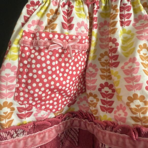 MATILDA JANE | Heart to Heart Full Bloom Mixed Print Sara Tunic Top Size 2 - Picture 3 of 5